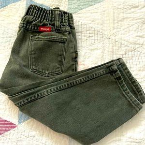 Vintage Wrangler green denim pants